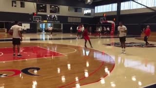 Тренировка Джона Уолла!