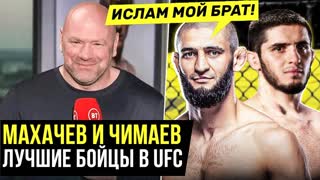 Новости ММА: Дана Уайт назвал Чимаева и Махачева Лучшими в UFC. Конор, Хабиб, Усман, Ковингтон